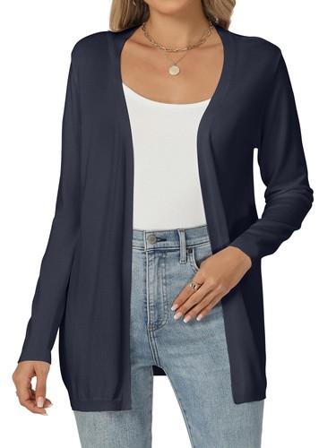 Gilet long femme cardigan - long,
