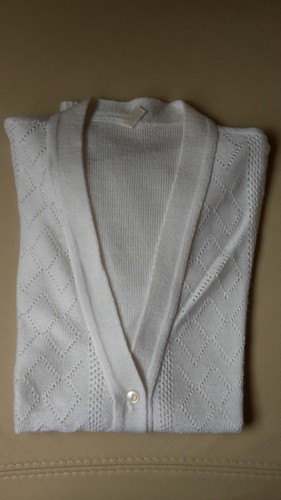 Gilet blanc manches - gilet,