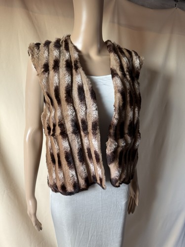 Gilet sans manches fourrure - sans,