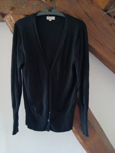 Gilet noir femme manches - noir, à