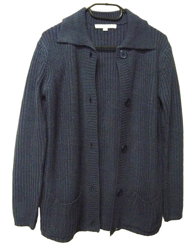 Gilet boutonné manches